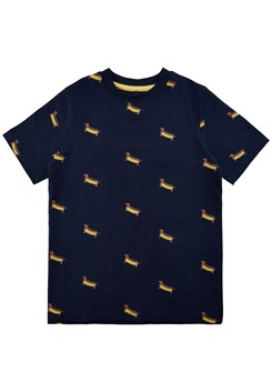 The New Fyler T-shirt SS - Navy blazer